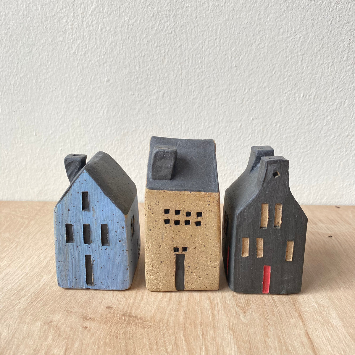 Casitas (Set de 3)- Celeste