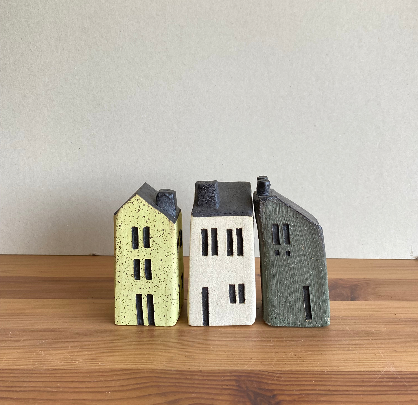 Casitas (Set de 3) - Verde