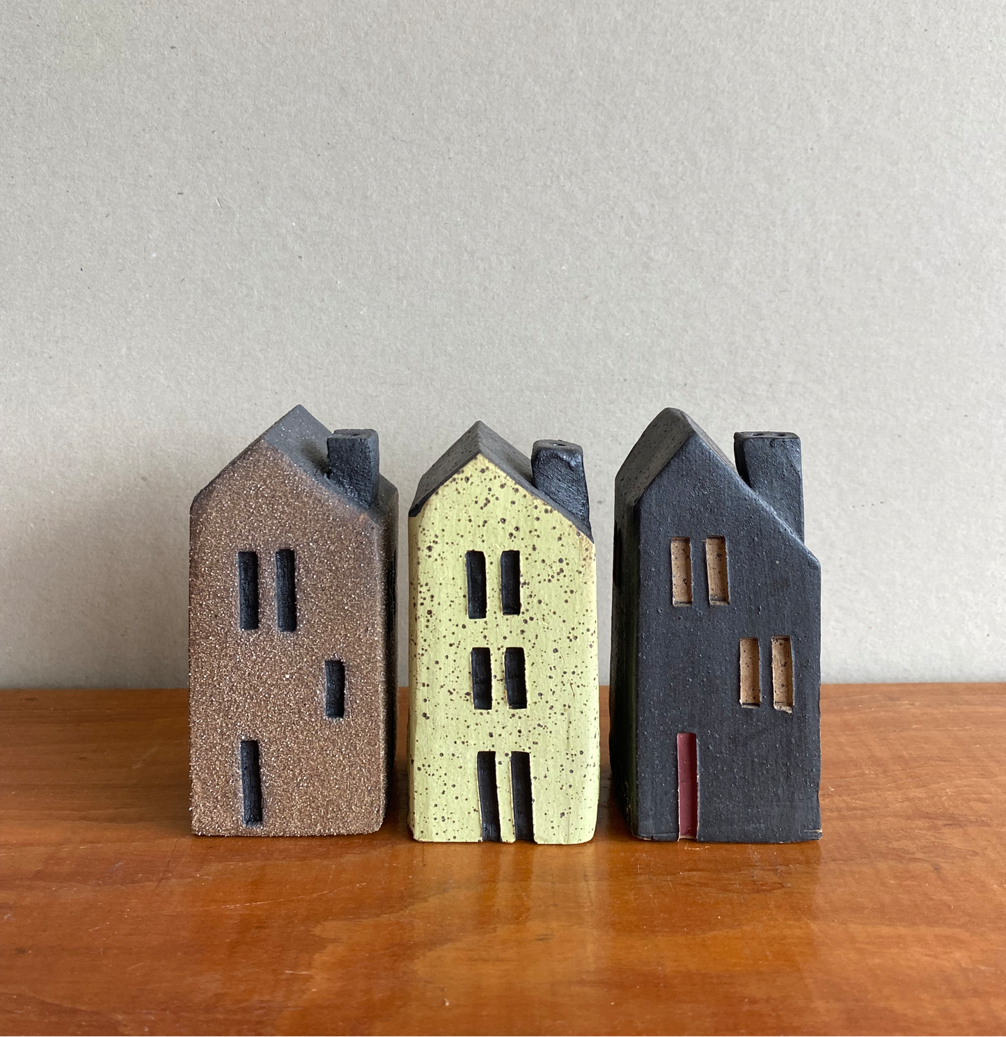 Casitas (Set de 3) - Verde