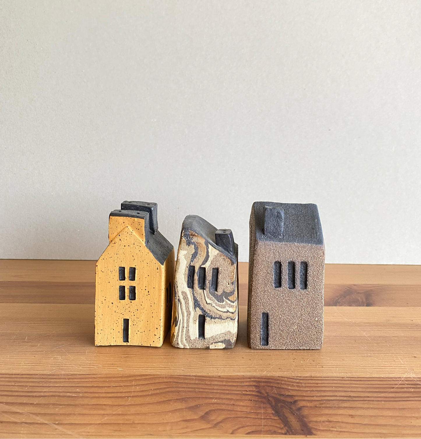 Casitas (Set de 3)- Amarilla