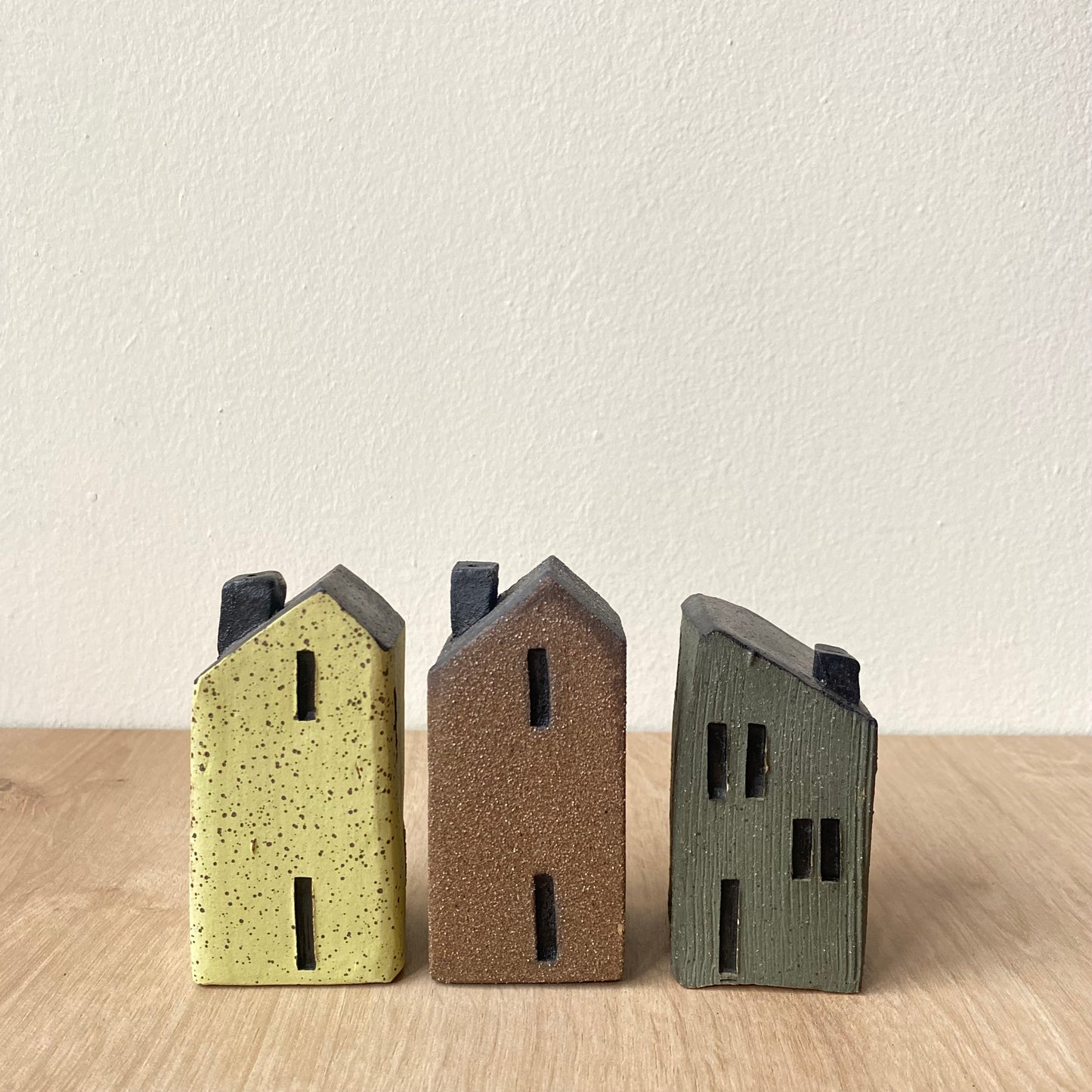 Casitas (Set de 3) - Verde