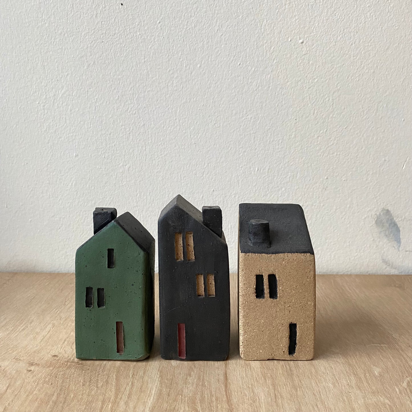Casitas (Set de 3) - Verde 2