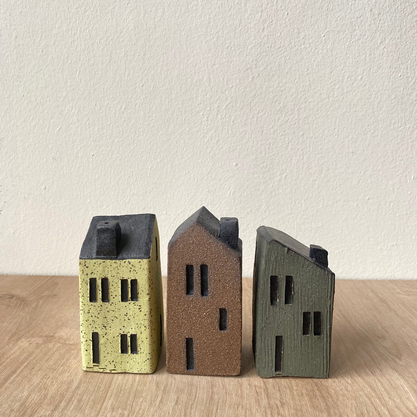 Casitas (Set de 3) - Verde