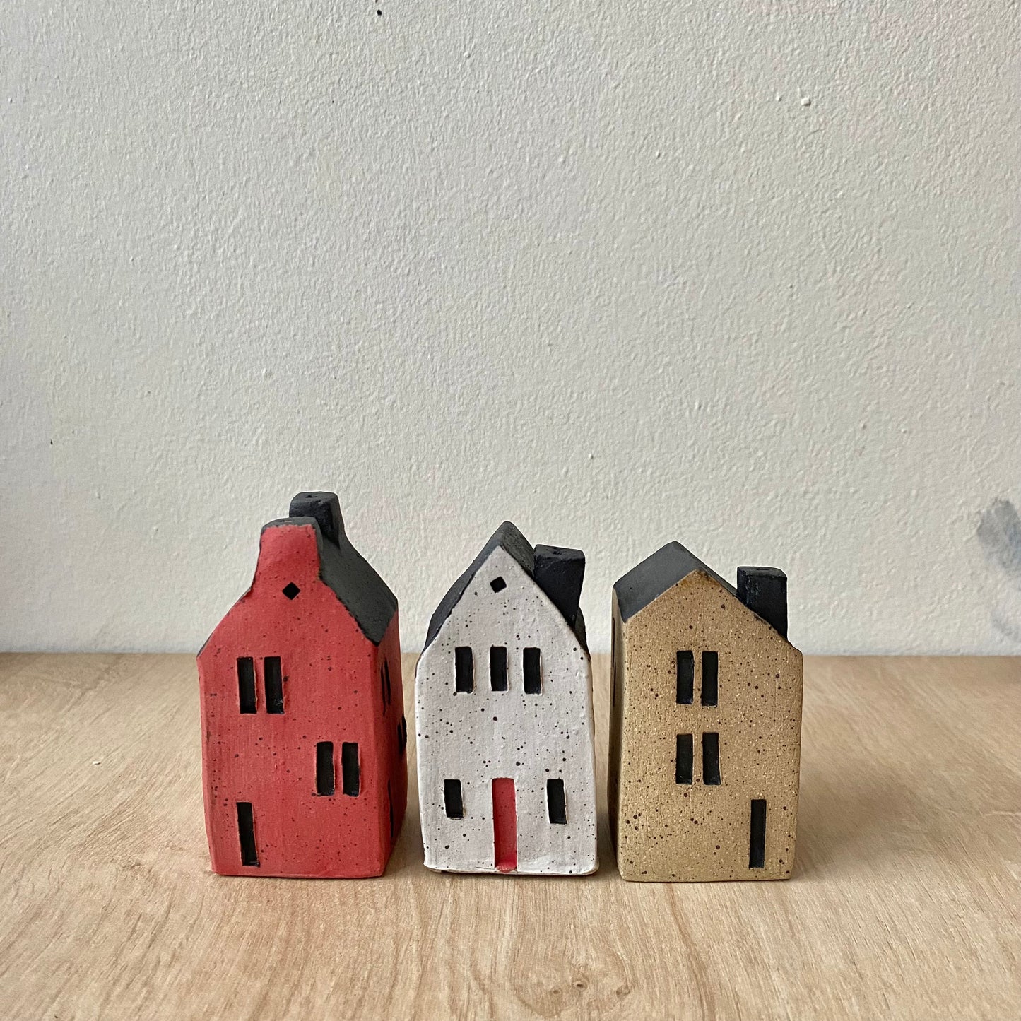 Casitas (Set de 3) - Roja