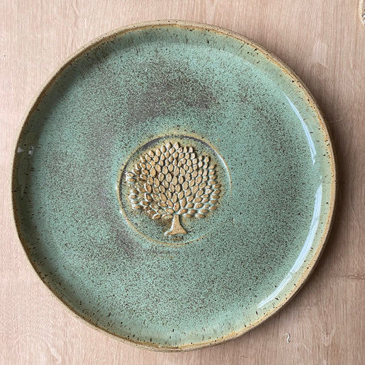 Plato Árbol verde