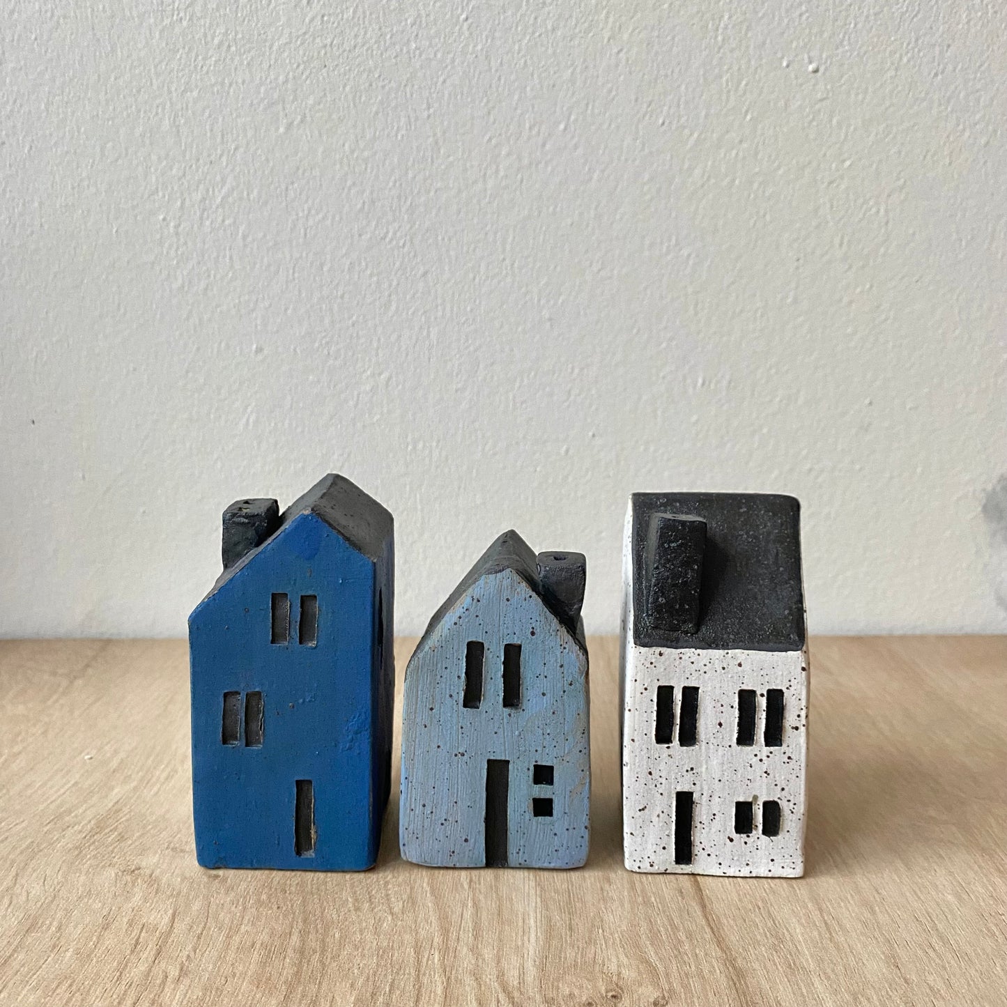 Casitas (Set de 3) - Azul 2