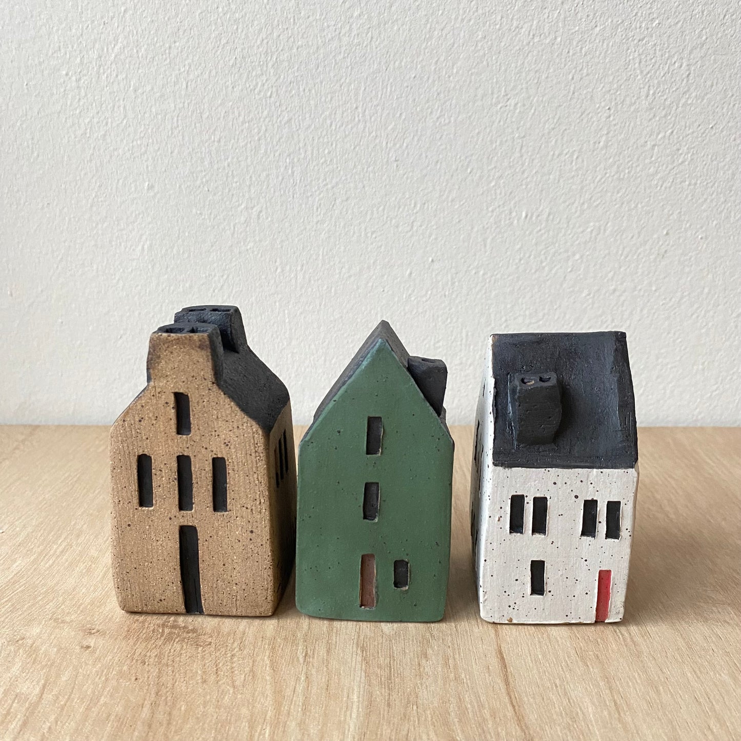 Casitas (Set de 3) - Verde
