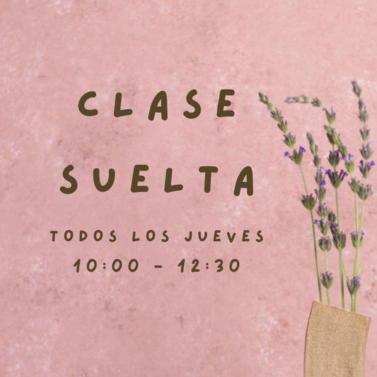 Clase suelta - todos los jueves de Octubre - 10:00-12:30