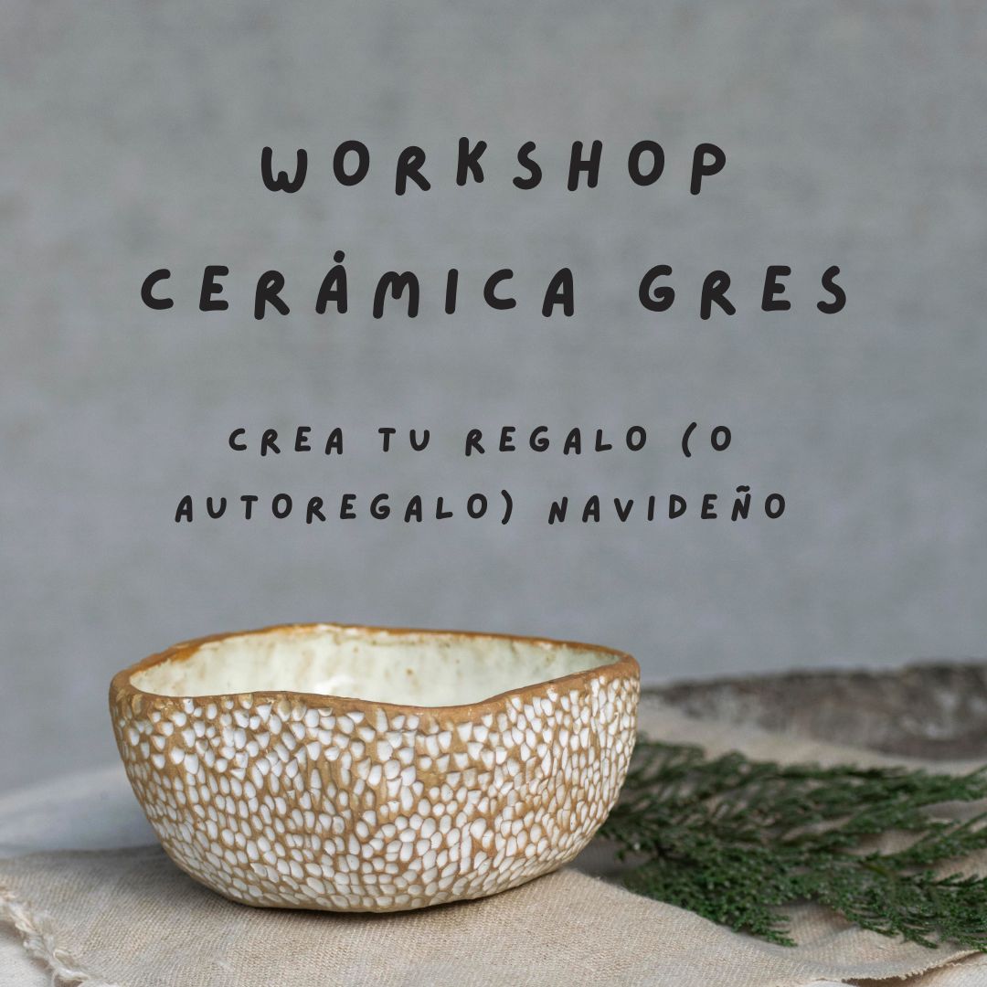 Workshop Crea tu regalo (o autoregalo) de navidad! - Horarios LUNES PM
