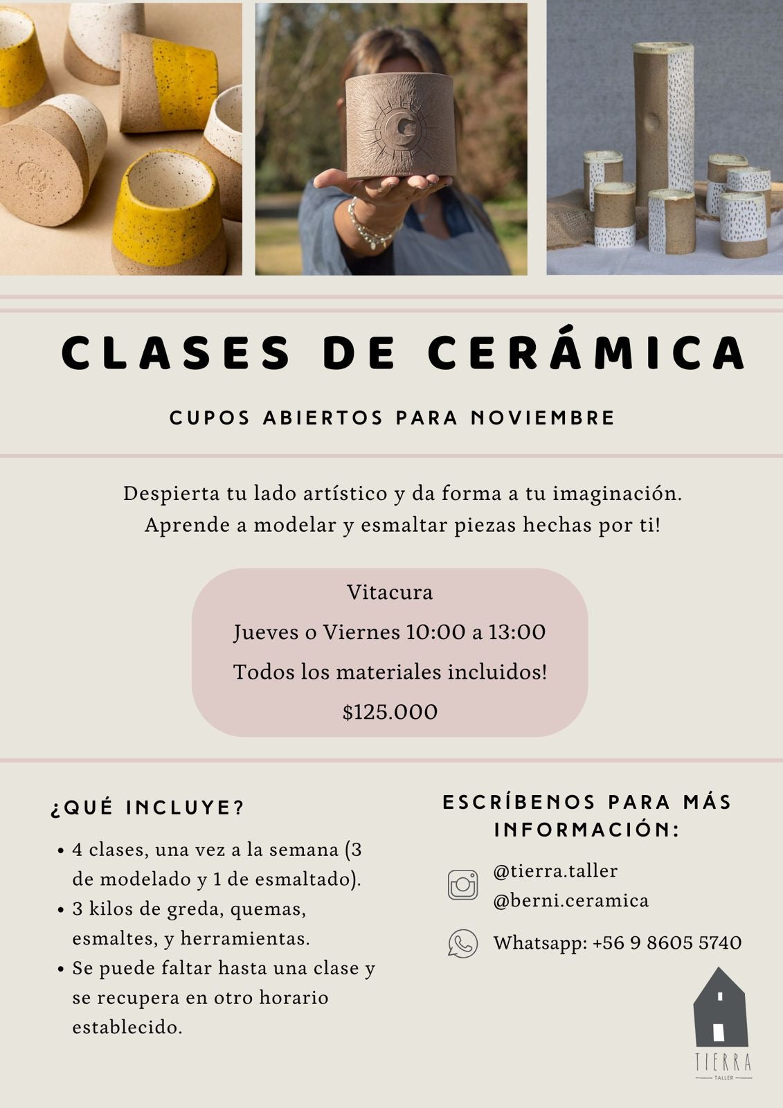 Clases mensuales - Noviembre